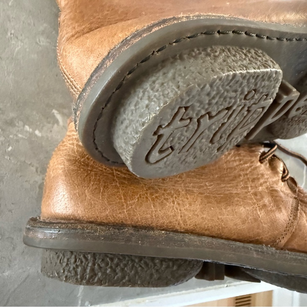 Women's Trippen Leather Ankle Boots - Picture 3 of 11